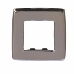 Декоративная накладка Qtap QTGEM7952757CRM50185 Gemini стальная хромированная для душевых систем скрытого монтажа (QTGEM7952757CRM50185)