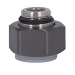 Гайка в зборі Qtap Gemini сталева чорна матова для змішувача (QTGEM16297297BLA50191)
