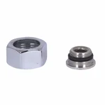Гайка в сборе Qtap Gemini стальная gunmetal black для душевой системы (QTGEM16297297GMB50192)