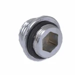 Переходник Qtap QTGEM16245CRM50204 Gemini стальной хромированный на стойку душевой системы 16×24 мм, 5 мм (QTGEM16245CRM50204)