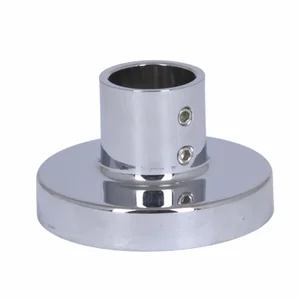 Крепление стойки Qtap QTGEM35595CRM50207 Gemini стальное хром для душевой системы 35×59 мм, 5 мм (QTGEM35595CRM50207)