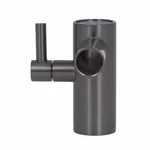 Соединитель душевой стойки Qtap Gemini латунный gunmetal black pvd (QTGEM71252962GMB50214)