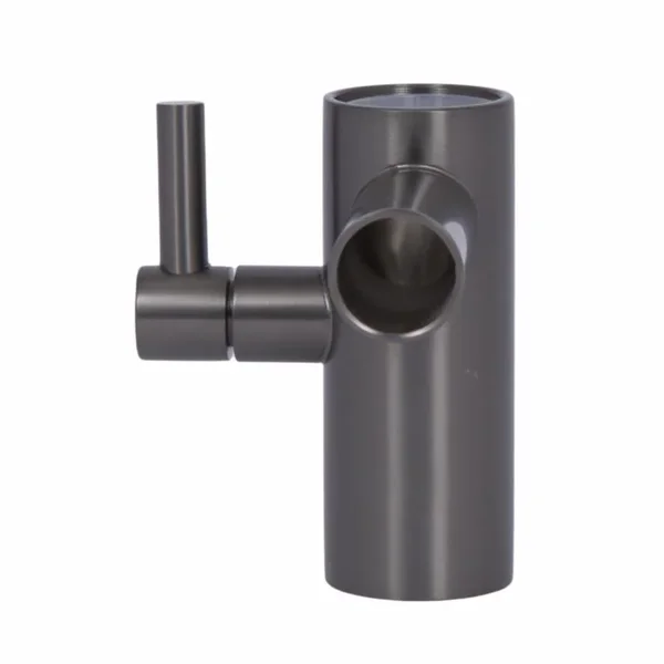 Соединитель душевой стойки Qtap Gemini латунный gunmetal black pvd (QTGEM71252962GMB50214)