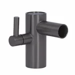 Соединитель душевой стойки Qtap Gemini латунный gunmetal black pvd (QTGEM71252962GMB50214)