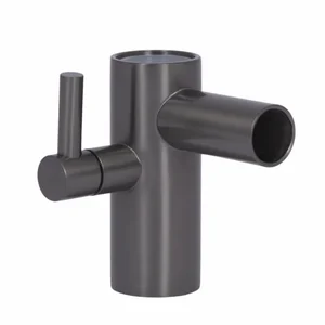 Соединитель душевой стойки Qtap Gemini латунный gunmetal black pvd (QTGEM71252962GMB50214)