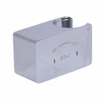 Ручка Qtap Inspai-Varius V00440701 латунна хромована для набору гігієнічного душу (QTINSVAR572279355CRM50341)