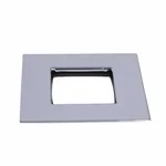 Декоративна накладка Qtap Inspai-Varius V00440201 сталева хромована для набору гігієнічного душу (QTINSVAR69878699CRM50358)