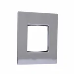 Декоративна накладка Qtap Inspai-Varius V00440201 сталева хромована для набору гігієнічного душу (QTINSVAR69878699CRM50358)