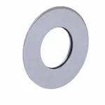 Декоративная накладка Qtap Inspai-Varius стальная хромированная для картриджа гигиенического душа (QTINSVAR69863698CRM50360)