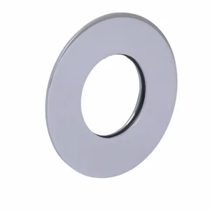 Декоративная накладка Qtap Inspai-Varius стальная хромированная для картриджа гигиенического душа (QTINSVAR69863698CRM50360)