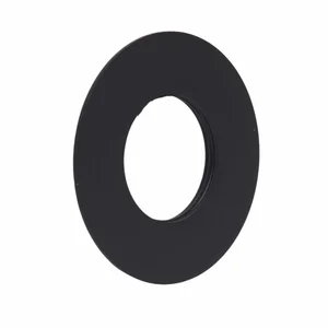 Декоративная накладка Qtap Inspai-Varius стальная матовая черная для картриджа гигиенического душа (QTINSVAR69863698BLA50361)