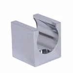 Кронштейн Qtap Inspai-Varius V00440201 пластиковий хромований для набору для гігієнічного душу (QTINSVAR29832298CRM50365)