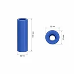 Захисна втулка Thermo Alliance Standart синя поліетиленова для теплоізоляції труби 16 мм (TAS360W16C)