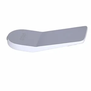 Ручка картриджа Qtap QTPRE421092343CRW50514 Presto металева хром/білий для змішувача (QTPRE421092343CRW50514)