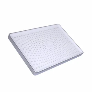 Стельова лійка для душової системи Qtap QTPRE30521040CRW50580 Presto пластикова хром/біла (QTPRE30521040CRW50580)
