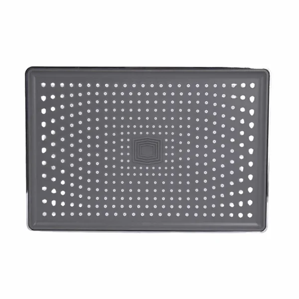 Верхній душ Qtap QTPRE30521040CRM50581 Presto пластиковий хромований прямокутний (QTPRE30521040CRM50581)