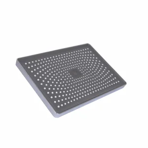 Верхній душ Qtap QTPRE30521040CRM50581 Presto пластиковий хромований прямокутний (QTPRE30521040CRM50581)