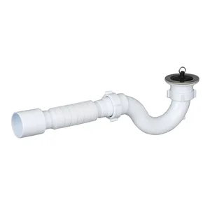 Сифон для душа SOLOPLAST Д0110 с гофротрубой 40/50 (1003927) Сифон для душа SOLOPLAST Д0110 с гофротрубой 40/50 (1003927)