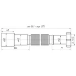 Гнучка труба ANI-plast K216, 1 1/4