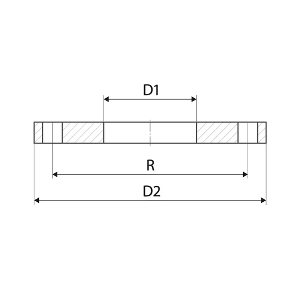 Фланец PP-r ITAL 75 мм