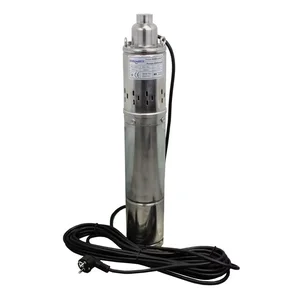 Насос занурювальний шнековий GRANDWATER 4S QGD 1.2-50-0.37 (Ø96), кабель 9м, 0,37 кВт, Н=80 (50м), Q=1.2 м3/год (1033402)