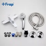 Змішувач для ванни Frap F3241, білий/хром
