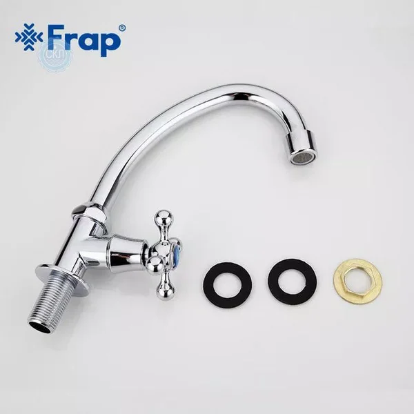 Монокран для кухні Frap F4108, хром