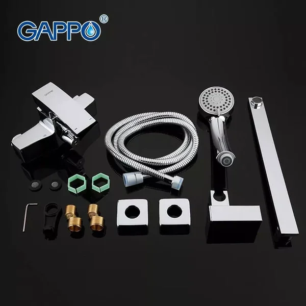 Змішувач для ванни GAPPO G2207, хром