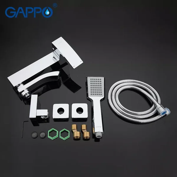 Змішувач для ванни GAPPO G3207, хром