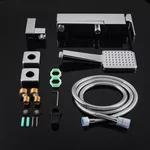 Змішувач для ванни GAPPO G3218, хром