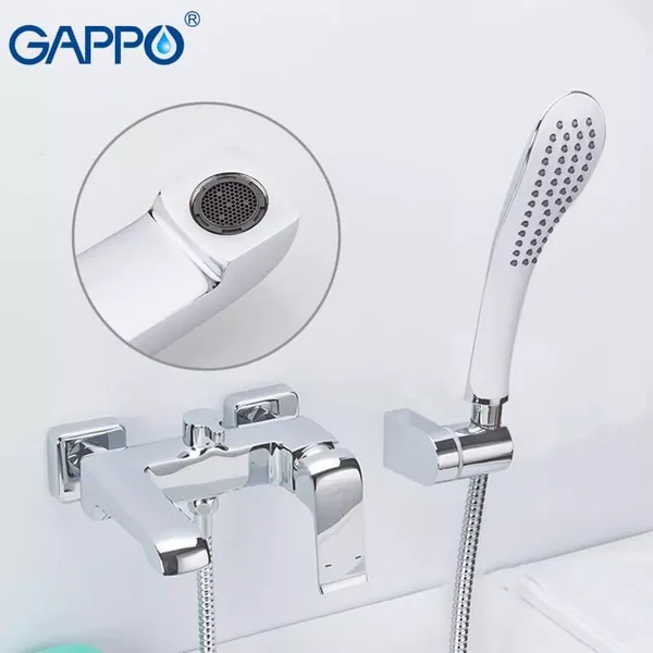 Змішувач для ванни GAPPO G3250-8, хром
