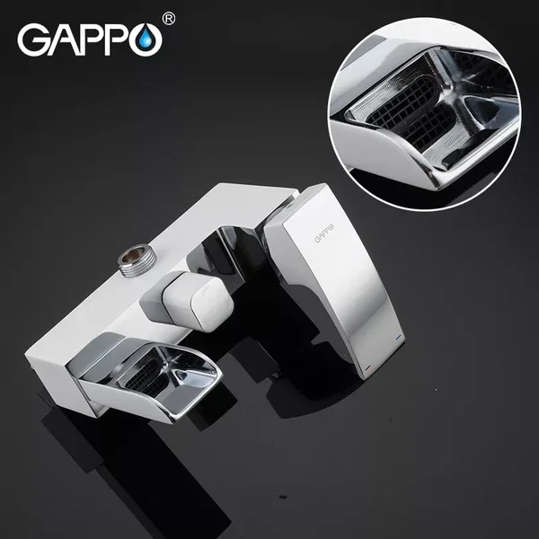 Душова система GAPPO G2407-30, білий/хром