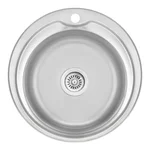 Кухонна мийка WEZER 510(08) Deсor 510x180 мм + сифон