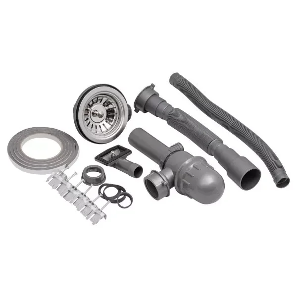 Кухонна мийка WEZER 510(08) Deсor 510x180 мм + сифон