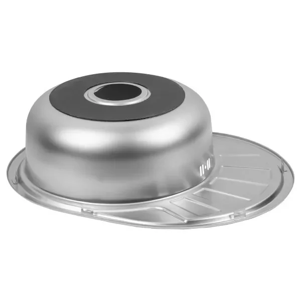 Кухонна мийка WEZER 5745(06) Satin 570x450x160 мм + сифон