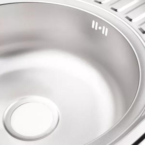 Кухонна мийка WEZER 7750(06) Deсor 770x500x160 мм + сифон