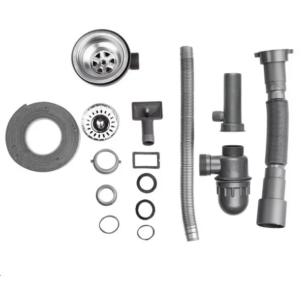 Кухонна мийка WEZER 7750(06) Deсor 770x500x160 мм + сифон