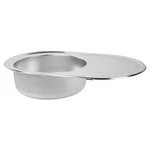 Кухонна мийка WEZER 7750(06) Satin 770x500x160 мм + сифон