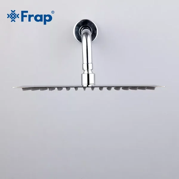 Тропічний душ Frap F28-3 нержавіюча сталь 300х300 мм, хром