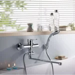 Змішувач для ванни WEZER PUD6-B045, хром