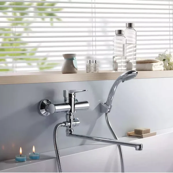 Змішувач для ванни WEZER PUD6-B045, хром