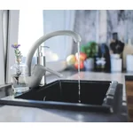Змішувач для кухні WEZER YUB4-181-WHITE, білий