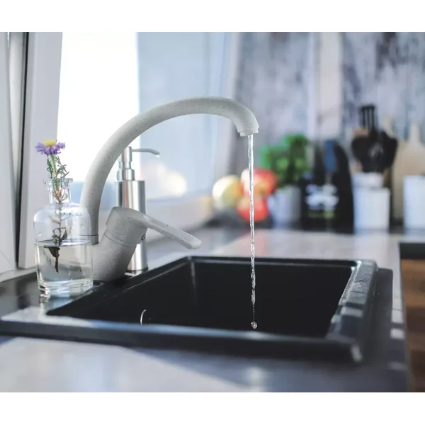 Змішувач для кухні WEZER YUB4-181-WHITE, білий
