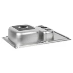 Кухонна мийка WEZER 7850(08) Deсоr 780x500x180 мм + сифон