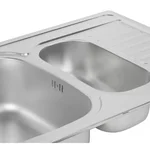 Кухонна мийка WEZER 7850(08) Deсоr 780x500x180 мм + сифон