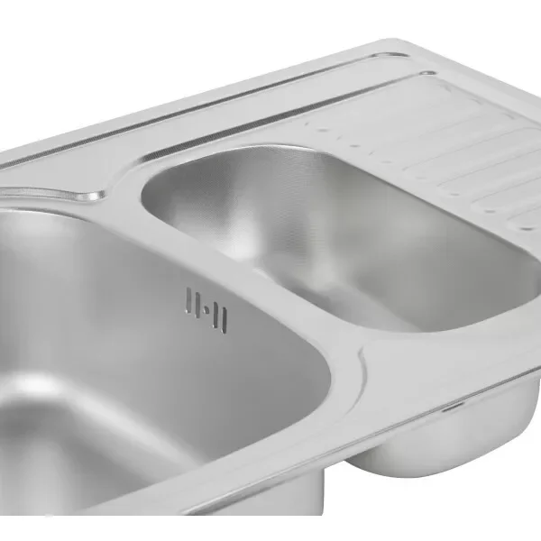Кухонна мийка WEZER 7850(08) Deсоr 780x500x180 мм + сифон