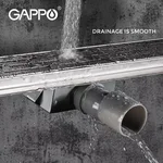 Трап для душу GAPPO G85007-1, 70х500 мм, нержавіюча сталь