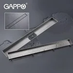 Душевой трап GAPPO G86007-4 из нержавеющей стали с сухим затвором (1037693)