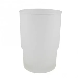Склянка для зубних щіток Frap F752, скло, матовий