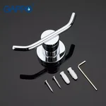Гачок подвійний для ванної GAPPO G1805-2, хром